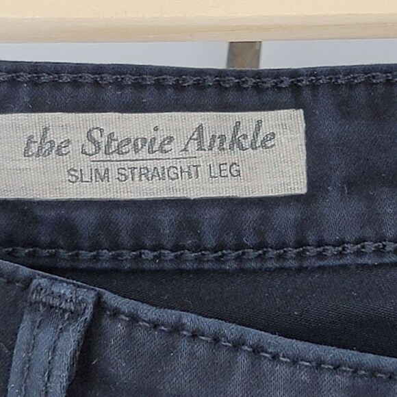 Ag adriano goldschmied black Stevie ankle skinny - Picture 4 of 10